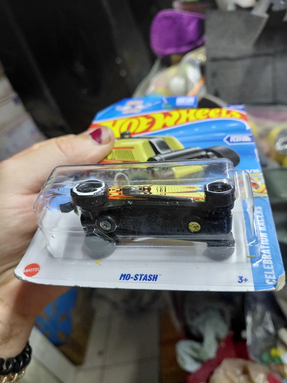 Hot Wheels bright yellow